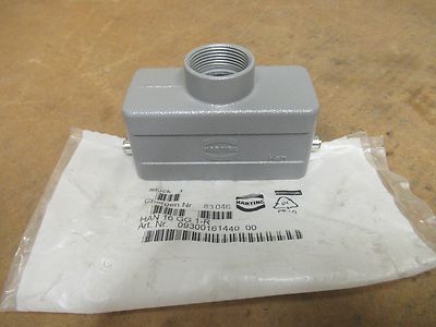HARTING HOOD TOP ENTRY 09300161440 ALUMINIUM NEW