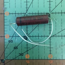 MALLORY AXIAL CAPACITOR .006uF 600v GEM-626 6000pF VINTAGE AUDIO AMP