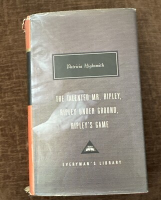 Talented Mr. Ripley, Under Ground, Game   Patricia Highsmith (Hardcover) Trilogy