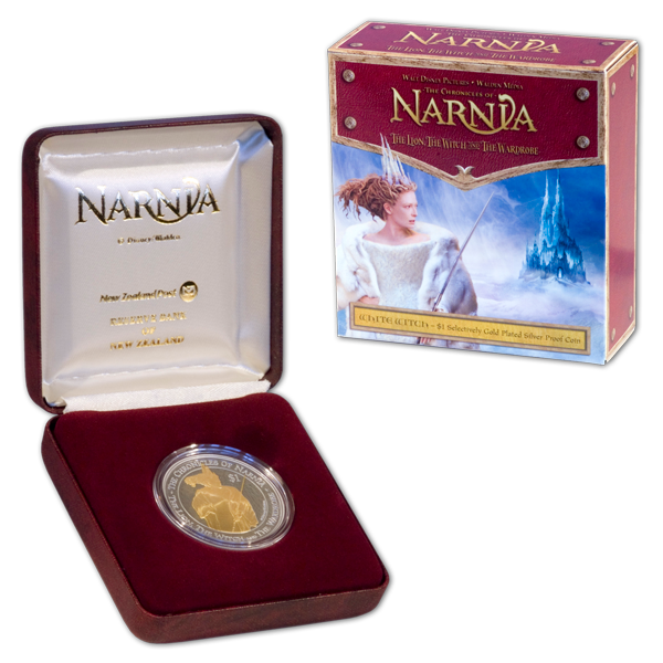 コレクション NARNIA  AUSTRIAN MINT New Zealand - 2006 - 1 OZ Silver Proof - Chronicles of Narnia -The