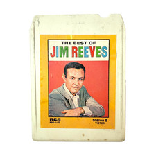 The Best of Jim Reeves 8-Track Tape P8S-1175 RCA Victor 1964 Untested