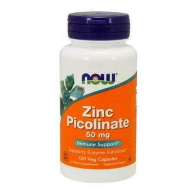 Now Foods Zinkpicolinat 50mg 120 Kapseln, Immununterstützung.