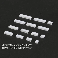 XH2.54 2.54MM Pitch Female Housing Connector Plug XH-2/3/4/5/6/7/8/9/10/11P-16P