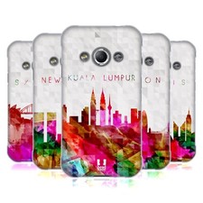 HEAD CASE DESIGNS WATERCOLOURED SKYLINE SOFT GEL CASE FOR SAMSUNG PHONES 4