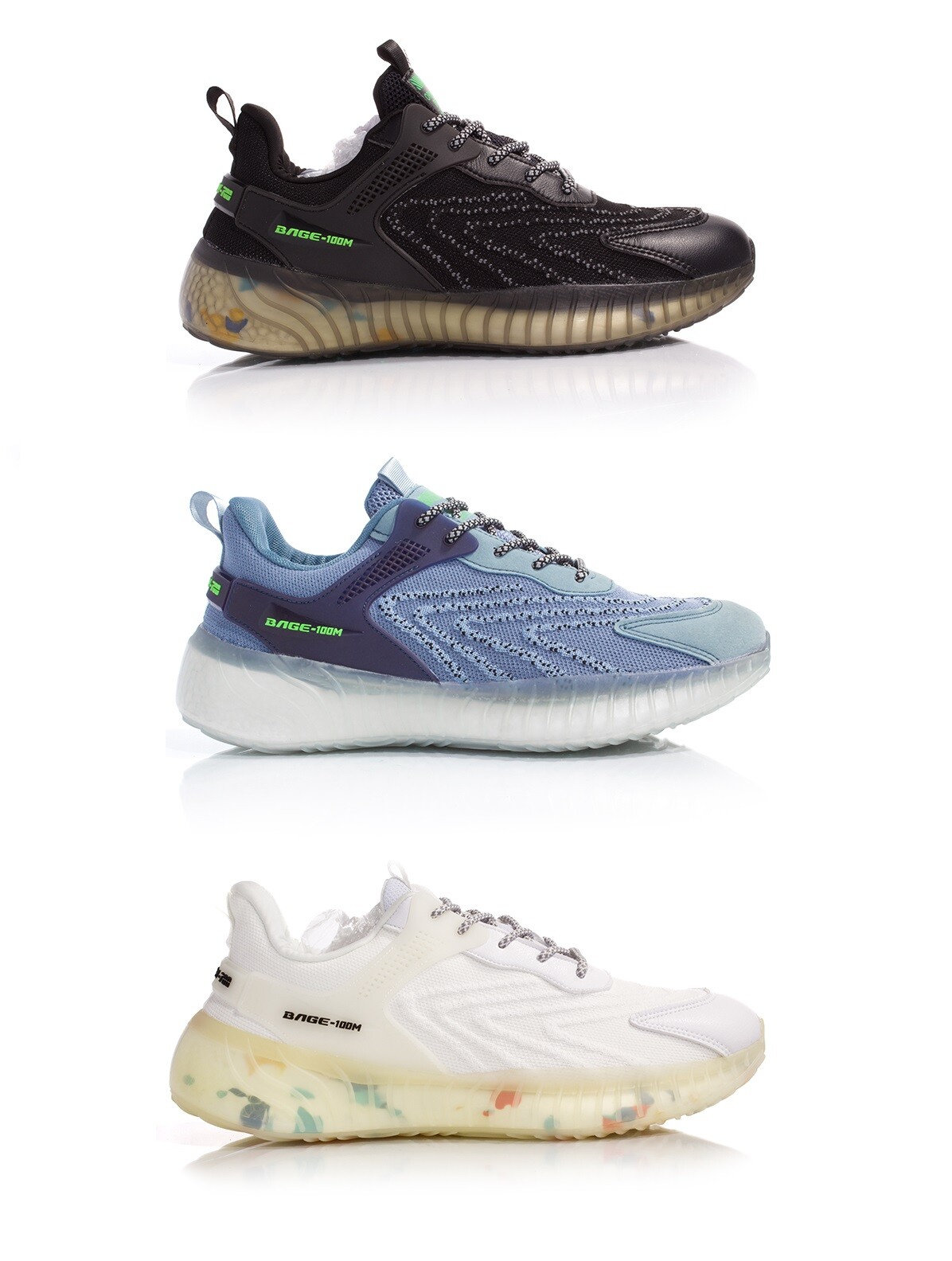 Sneakers Running Shoes Atheltic Shoes Multi-Color UNISEX 39-45 Clogers 5168-image