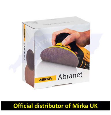 Mirka Abranet 150 mm (6'') Schleifscheiben - Box mit 50 - Mix-Körnung verfügbar!!!!!!