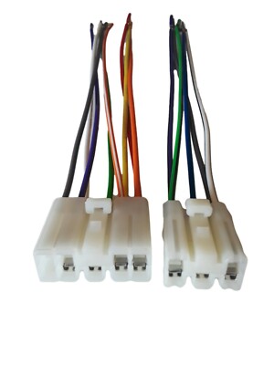 Car Stereo Wiring Harness Wire for Factory Radio Install for Select Mitsubishi
