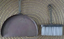 Vintage Metal Crumbs Table Sweeper And Crumbs Catcher Silent Butler