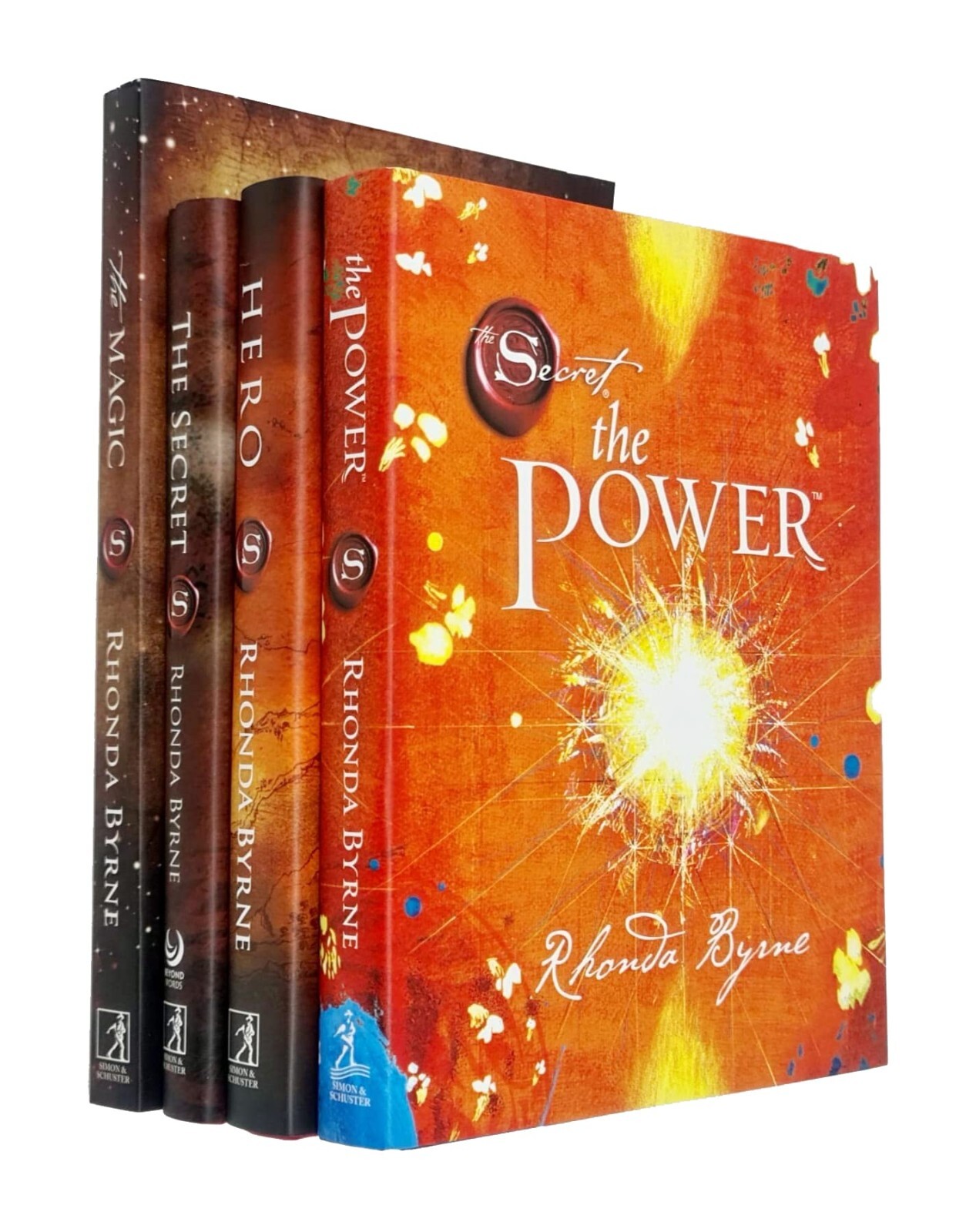 Rhonda Byrne The Secret Series 4 Books Collection Set Power, Hero, Secret, Magic