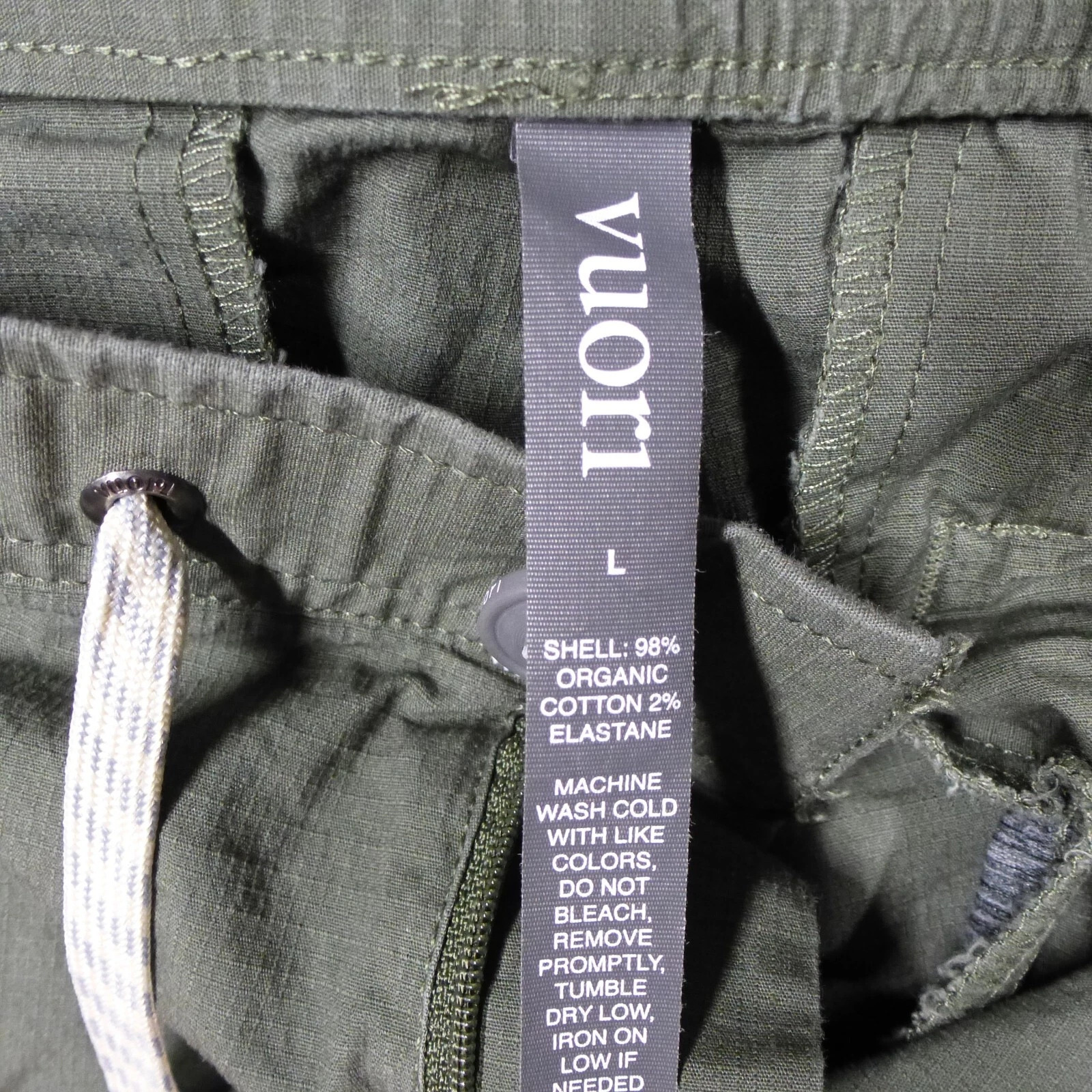 vuori ripstop army hiking casual leisure pants