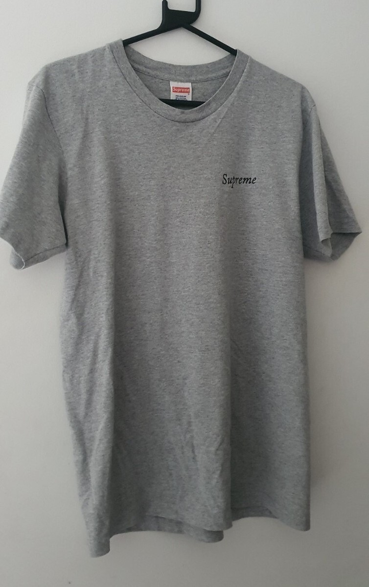 SS15 Supreme Bacchanal tee Grey T-shirt size medium M Rare | eBay