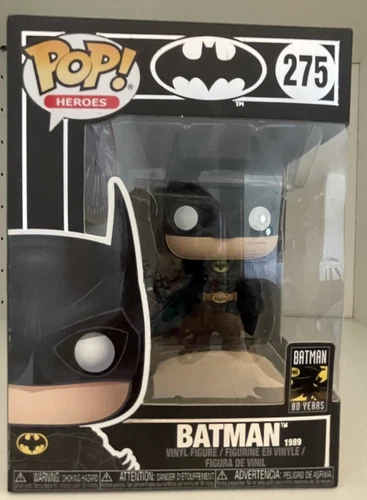 Funko Pop! Vinyl Figure - Batman 1989 - #275  80th Anniversary NEW