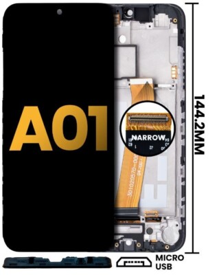 Original LCD Display Touchscreen Digitizer Assembly for Samsung Galaxy A01 Core