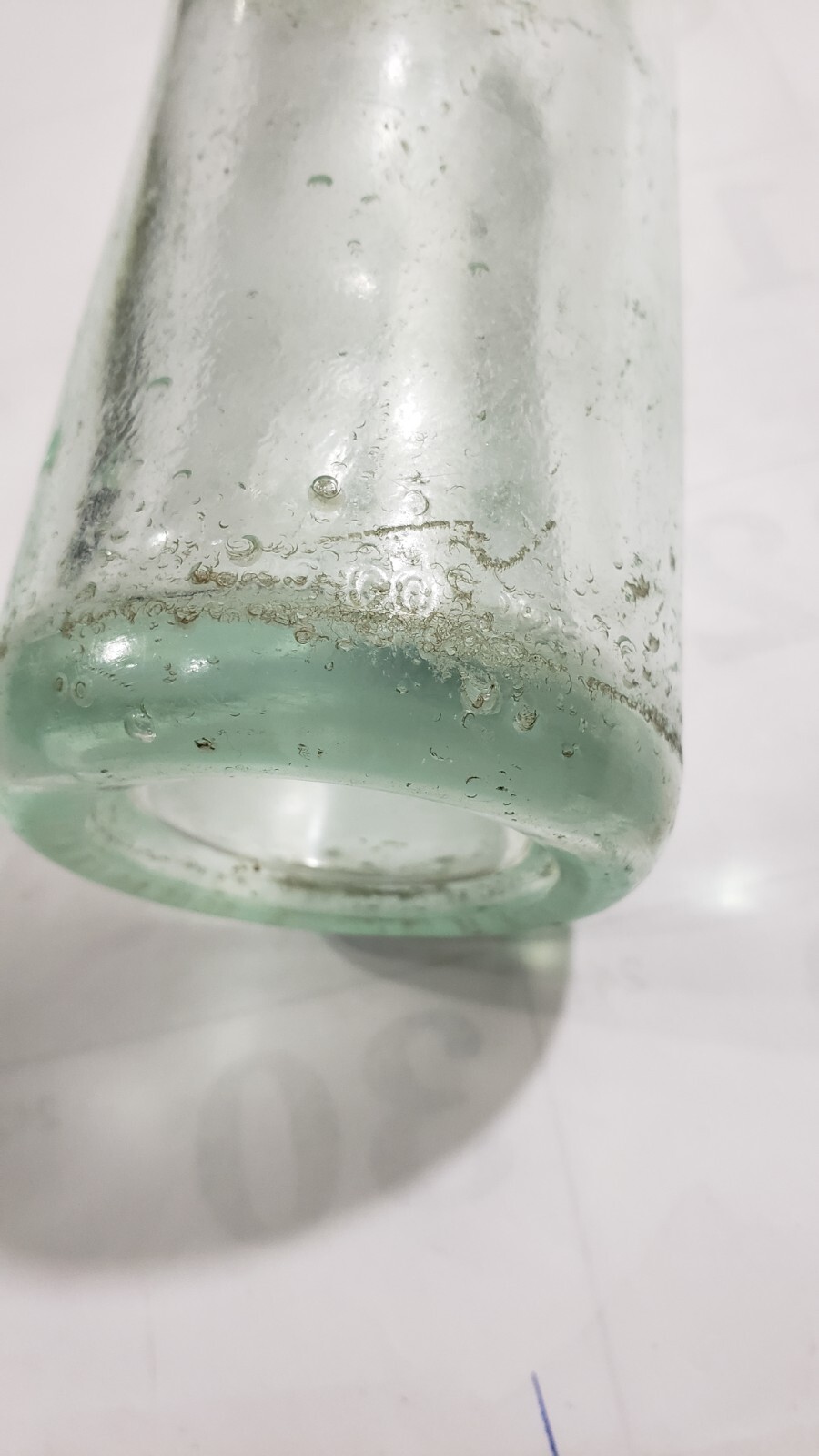 Vtg Biedenharn Candy co Vicksburg Miss Glass Coca Cola Crown top Bottle