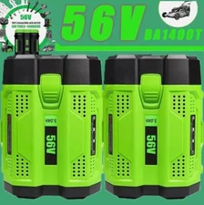 1-2PACK 5.0AH Battery For EGO 56V 56Volt BA1400 POWER Lithium Ion BA2240 BA2800T