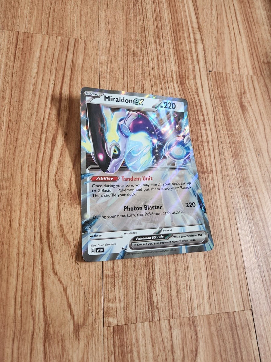 Pokémon TCG Miraidon ex Scarlet & Violet-Base Set 081/198