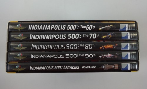 Indianapolis 500 The Legends Series 5 DVD Box Set Collector's Edition New - Picture 13 of 14