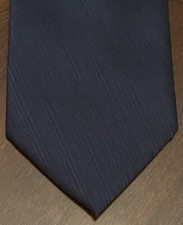 Van Heusen Blue 100 Polyester Men  s Neck Tie Made In China