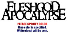 Fleshgod Apocalypse Graphic Die Cut decal sticker Car Truck Boat Window 12"