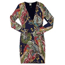 Fashionable Nova Condotti Print Bodycon Mini Dress M