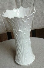 Vintage Lenox Woodland Embossed 8.5" Vase - Made in USA - EUC
