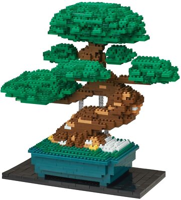 Nano-block [ Bonsai Matsu Deluxe Edition NB-039 ] 1130 pieces KAWADA Co., Ltd.