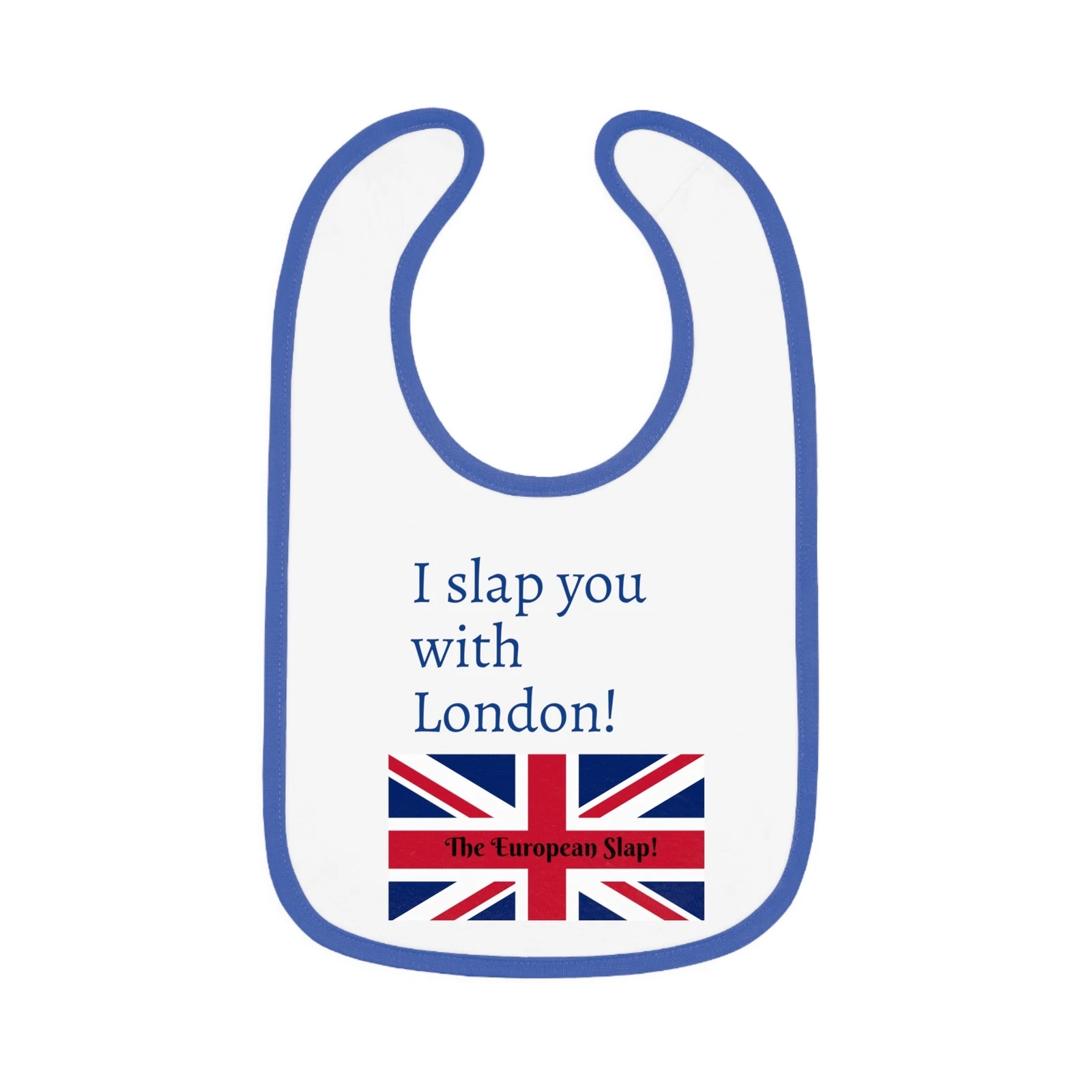 Baby Contrast Trim Jersey Bib