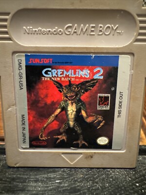 Gremlins 2: The New Batch Nintendo Game Boy Tested Working