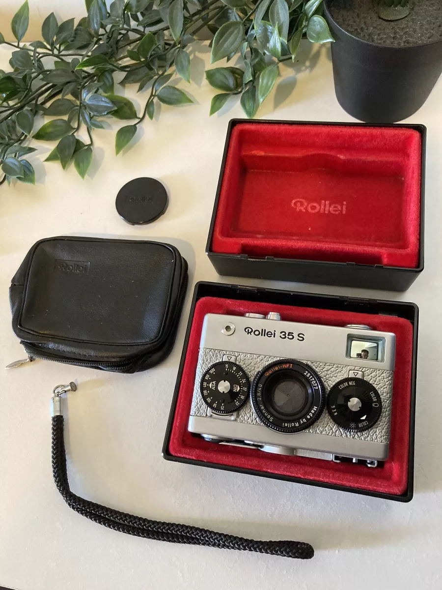Rollei 35 S Silver 10th Anniversary RARE Box Set WORKING METER 35mm Film Camera