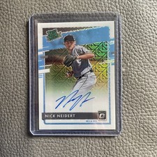 Nick Neidert Auto 🔥 2020 Optic Rated Prospects Signatures