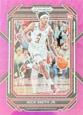 2023-24 Prizm Draft Picks Nick Smith Jr Purple Wave Prizm RC