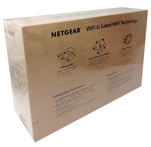 NETGEAR 4-Stream Wifi 6 Router AX1800 (RAX15) Wireless Speed Up to 1.8Gbps - Picture 3 of 7