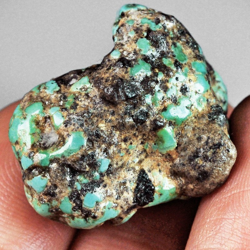 38Ct Arizona Turquoise Nugget Rough Oldstock USS4463
