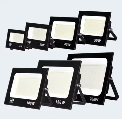 SMD LED SPOTLIGHT 10W 20W 30W 50W 100W 150W 200W 300W SLIM OUTDOOR IP66