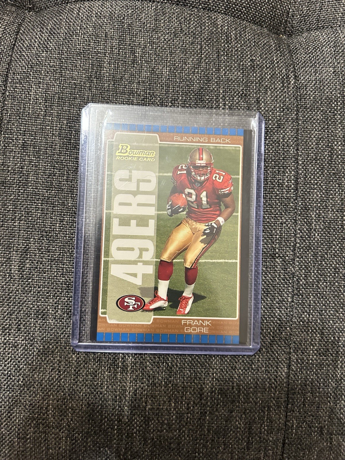 2005 Bowman Gold Frank Gore #130 Rookie 49ers SP
