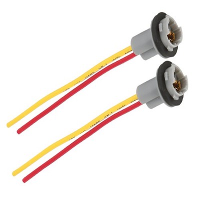 2x T10 T13 T15 Bulb Base Holder Marker Light Socket Connector Harness Plug