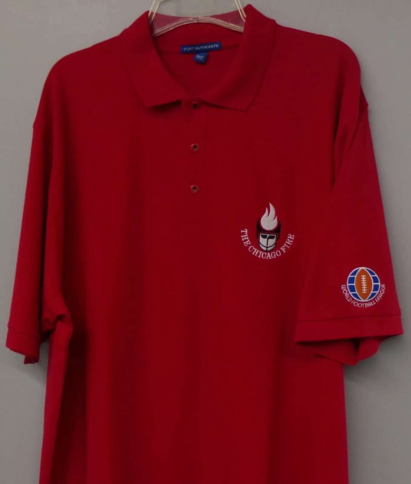 Chicago Winds WFL World Football League Mens Polo XS-6XL, LT-4XLT Bears New