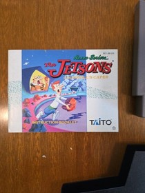 Taito the Jetsons: Cogswell's Caper Nintendo NES Game Cartridge Manual Works.