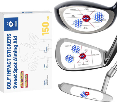 Golf Impact Tape   Self-Teaching Sweet Spot & Instant Swing Feedback   Reusable
