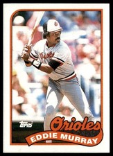 1989 Topps Eddie Murray Baltimore Orioles #625