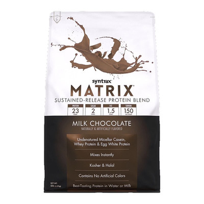 Matrix Peanut Butter Cookie Sustained Release Protein Powder Blend 2 Lb with Rea