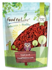 Goji Berries – Sun-Dried, Large and Juicy, Unsweetened, Vegan, Bulk
