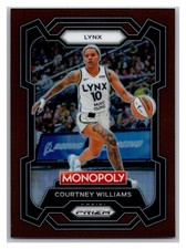 2024 Panini Prizm Monopoly - Courtney Williams #10 Brown Prizm /249
