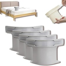 4 pcs Heavy Duty Bed Sheet Clips | Corner Grippers for Mattress & Sheet Holders