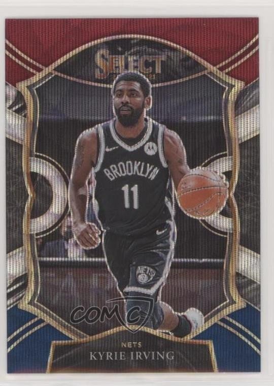 2020-21 Panini Select Concourse Tri-Color Prizm Kyrie Irving #42 04dh