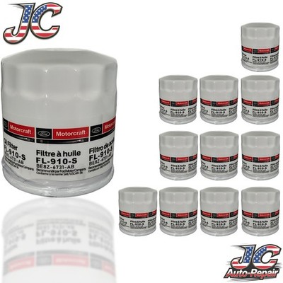 12x FL-910S Engine Oil Filter Fits Ford Edge Explorer Mustang Escape Lincoln MKZ