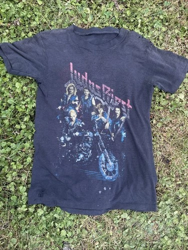 Judas Priest Vintage Ram It Down Tour Tshirt Size Medium Vintage vintage concert t-shirt, vintage, size M, single stitch, B+ condition