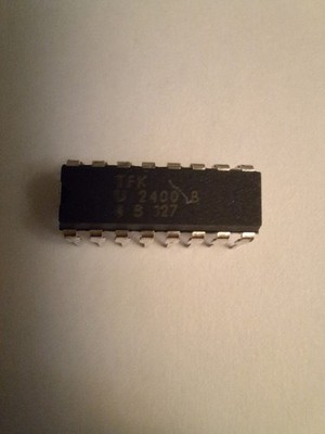 TFK U2400B Phase Control IC DIP-16   Telefunken   Dimmer / Motorsteuerung
