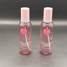 eos Cashmere Caramel Body Mist Lot of 2  Limited Edition  Hyaluronic Acid 6 oz