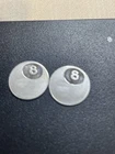 (2) 1 Gram .999 Fine Silver 8 Ball Round